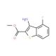 Methyl 3-amino-4-fluorobenzo[b]thiophene-2-carboxylate - chemical structure image