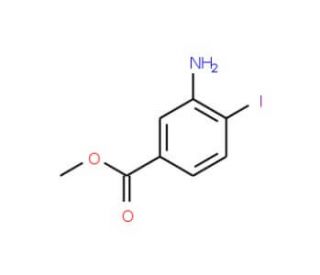 Methyl 3-amino-4-iodobenzoate (CAS 412947-54-7) - chemical structure image