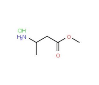 methyl 3-aminobutanoate hydrochloride - chemical structure image