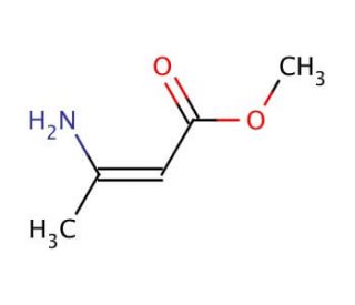 Methyl 3-aminocrotonate (CAS 14205-39-1) - chemical structure image