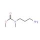 methyl 3-aminopropyl(methyl)carbamate - chemical structure image