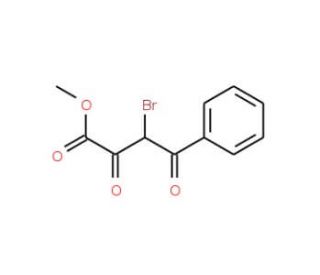Methyl 3-bromo-2,4-dioxo-4-phenylbutanoate (CAS 59609-59-5) - chemical structure image