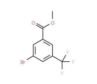 Methyl 3-bromo-5-(trifluoromethyl)benzoate (CAS 187331-46-0) - chemical structure image