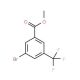 Methyl 3-bromo-5-(trifluoromethyl)benzoate (CAS 187331-46-0) - chemical structure image