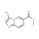 Methyl 3-bromoimidazo[1,2-a]pyridine-6-carboxylate (CAS 886361-98-4) - chemical structure image