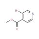 Methyl 3-bromoisonicotinate (CAS 59786-31-1) - chemical structure image