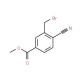 Methyl 3-bromomethyl-4-cyanobenzoate (CAS 908562-24-3) - chemical structure image