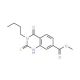 methyl 3-butyl-2-mercapto-4-oxo-3,4-dihydroquinazoline-7-carboxylate - chemical structure image
