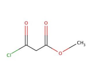 Methyl 3-chloro-3-oxopropionate (CAS 37517-81-0) - chemical structure image
