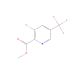 Methyl 3-chloro-5-(trifluoromethyl)pyridine-2-carboxylate (CAS 655235-65-7) - chemical structure image