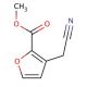 methyl 3-(cyanomethyl)-2-furoate - chemical structure image