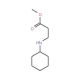 Methyl 3-(cyclohexylamino)propanoate - chemical structure image