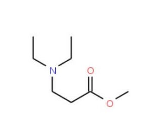 Methyl 3-(diethylamino)propanoate (CAS 5351-01-9) - chemical structure image