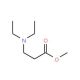 Methyl 3-(diethylamino)propanoate (CAS 5351-01-9) - chemical structure image