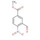 Methyl 3-formyl-4-nitrobenzoate (CAS 148625-35-8) - chemical structure image