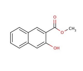 Methyl 3-hydroxy-2-naphthoate (CAS 883-99-8) - chemical structure image