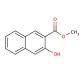 Methyl 3-hydroxy-2-naphthoate (CAS 883-99-8) - chemical structure image