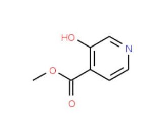 Methyl 3-hydroxyisonicotinate (CAS 10128-72-0) - chemical structure image
