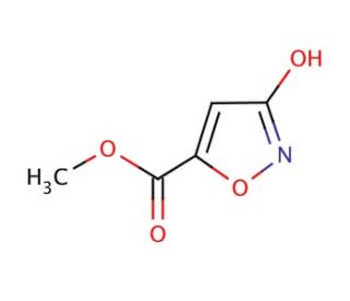 Methyl 3-Hydroxyisoxazole-5-carboxylate (CAS 10068-07-2) - chemical structure image