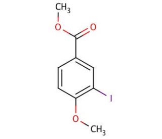 Methyl 3-iodo-4-methoxybenzoate (CAS 35387-93-0) - chemical structure image