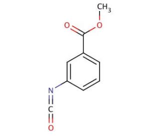 Methyl 3-isocyanatobenzoate (CAS 41221-47-0) - chemical structure image