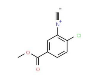 Methyl-3-isocyano-4-chlorobenzoate (CAS 730971-37-6) - chemical structure image