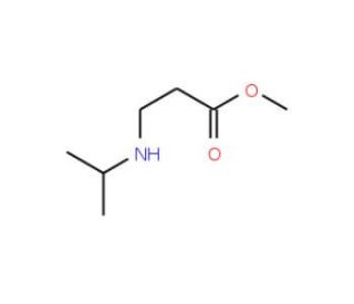 Methyl 3-(isopropylamino)propanoate - chemical structure image