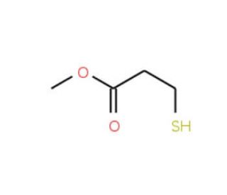 Methyl 3-mercaptopropionate (CAS 2935-90-2) - chemical structure image