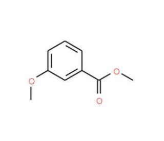 Methyl 3-methoxybenzoate (CAS 5368-81-0) - chemical structure image