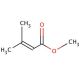 Methyl 3-methyl-2-butenoate (CAS 924-50-5) - chemical structure image