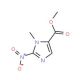 Methyl 3-methyl-2-nitro-3H-imidazole-4-carboxylate (CAS 40361-79-3) - chemical structure image
