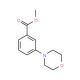 Methyl 3-morpholinobenzoate (CAS 197172-69-3) - chemical structure image