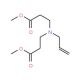 Methyl 3-[N-Allyl-N-(2-methoxycarbonylethyl)]aminopropionate (CAS 887406-92-0) - chemical structure image