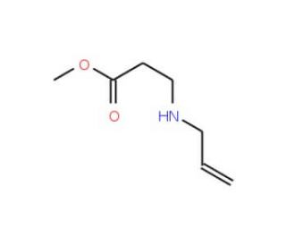 Methyl 3-(N-Allylamino)propionate (CAS 37732-74-4) - chemical structure image