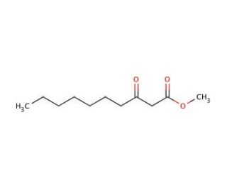 Methyl 3-Oxodecanoate (CAS 22348-96-5) - chemical structure image