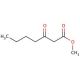 Methyl 3-oxoheptanoate (CAS 39815-78-6) - chemical structure image