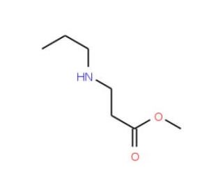 Methyl 3-(propylamino)propanoate - chemical structure image