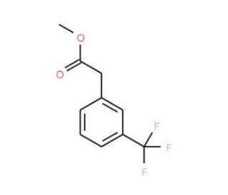 Methyl 3-(trifluoromethyl)phenylacetate (CAS 62451-84-7) - chemical structure image