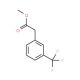Methyl 3-(trifluoromethyl)phenylacetate (CAS 62451-84-7) - chemical structure image