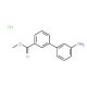 Methyl 3′-amino[1,1′-biphenyl]-3-carboxylate hydrochloride (CAS 168619-25-8) - chemical structure image