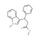 Methyl (3S)-(+)-3-(methyl-1H-indol-3-yl)-3-phenylpropionate (CAS 429689-17-8) - chemical structure image