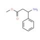 Methyl (3S)-3-Amino-3-phenylpropanoate (CAS 37088-66-7) - chemical structure image