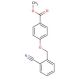 Methyl 4-[(2-cyanobenzyl)oxy]benzoate - chemical structure image