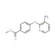Methyl 4-[(3-amino-2-pyridinyl)oxy]-benzenecarboxylate (CAS 353257-58-6) - chemical structure image