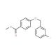 Methyl 4-[(3-fluorobenzyl)oxy]benzenecarboxylate (CAS 454473-78-0) - chemical structure image