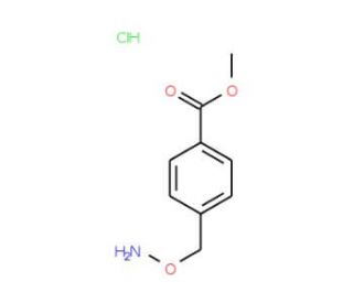 Methyl 4-[(aminooxy)methyl]benzenecarboxylate hydrochloride - chemical structure image