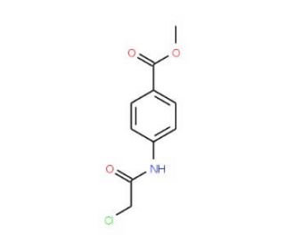 Methyl 4-[(chloroacetyl)amino]benzoate - chemical structure image