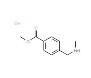 methyl 4-[(methylamino)methyl]benzoate hydrochloride - chemical structure image