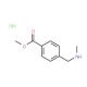 methyl 4-[(methylamino)methyl]benzoate hydrochloride - chemical structure image