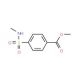 methyl 4-[(methylamino)sulfonyl]benzoate - chemical structure image